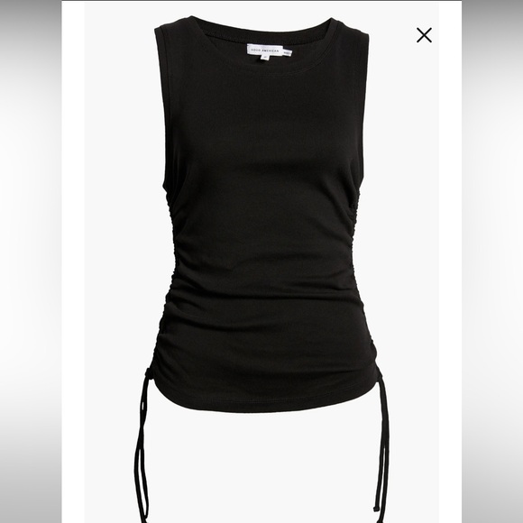 Good American Tops - Good American Ruched Tank